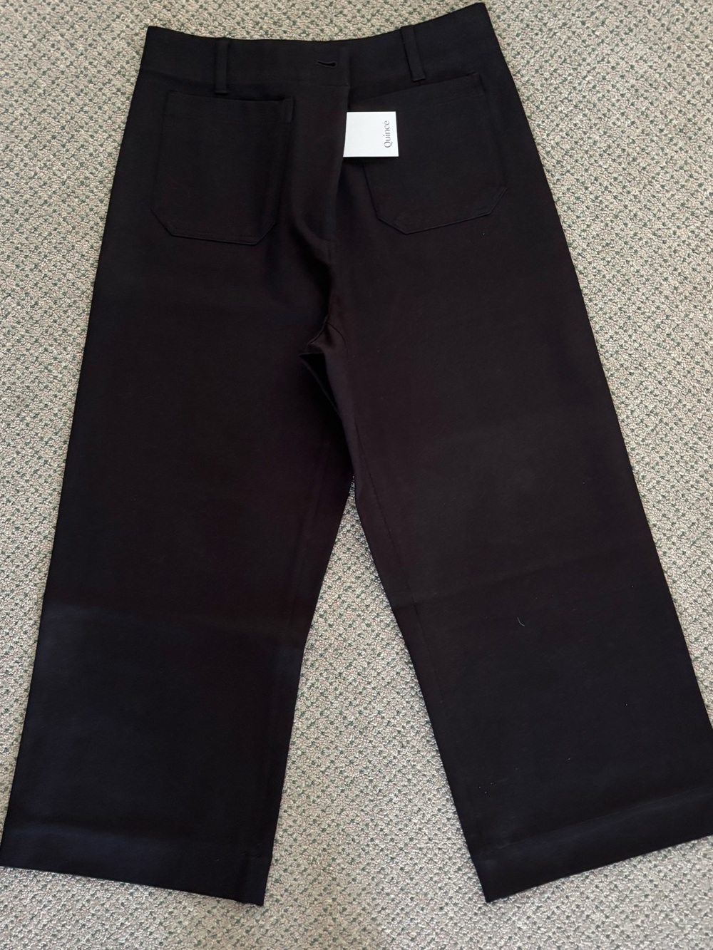 Quince Ponte wide leg pants. NWT